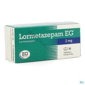Lormetazepam behoort tot de benzodiazepinen. Het werkt rustgevend, spierontspannend