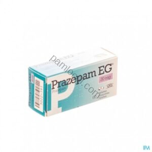 Prazepam behoort tot de benzodiazepinen. Het werkt rustgevend, spierontspannend en vermindert angstgevoelens. Artsen schrijven het voor bij angstgevoelens en gespannenheid.